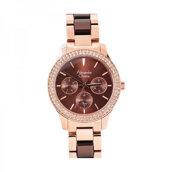 Alexandre Christie AC 2914 Rosegold Brown BFBRGBO